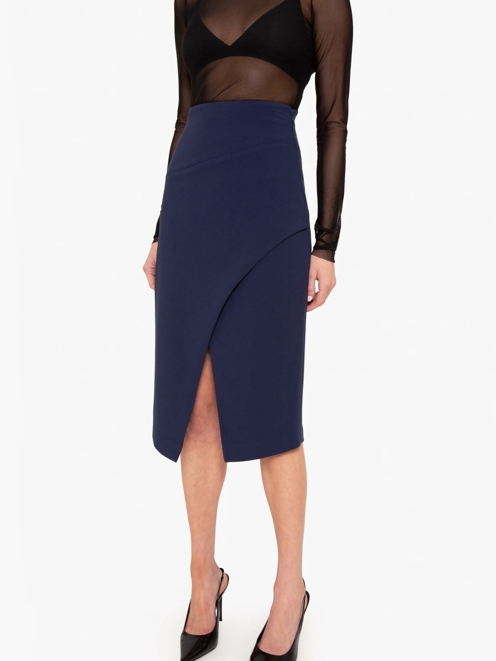 BLACK HALO Juma Pencil Midi Skirt